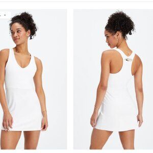 Fabletics On The Go Built In Bra Dress Classic cream Women's Size M